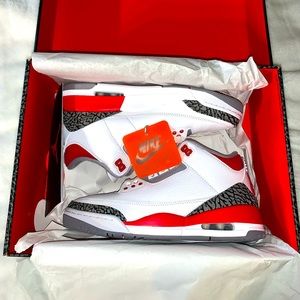 Jordan Retro 3 Fire 🔥 Red